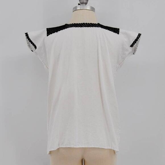 Vintage Embroidered Blouse - Picture 3 of 4